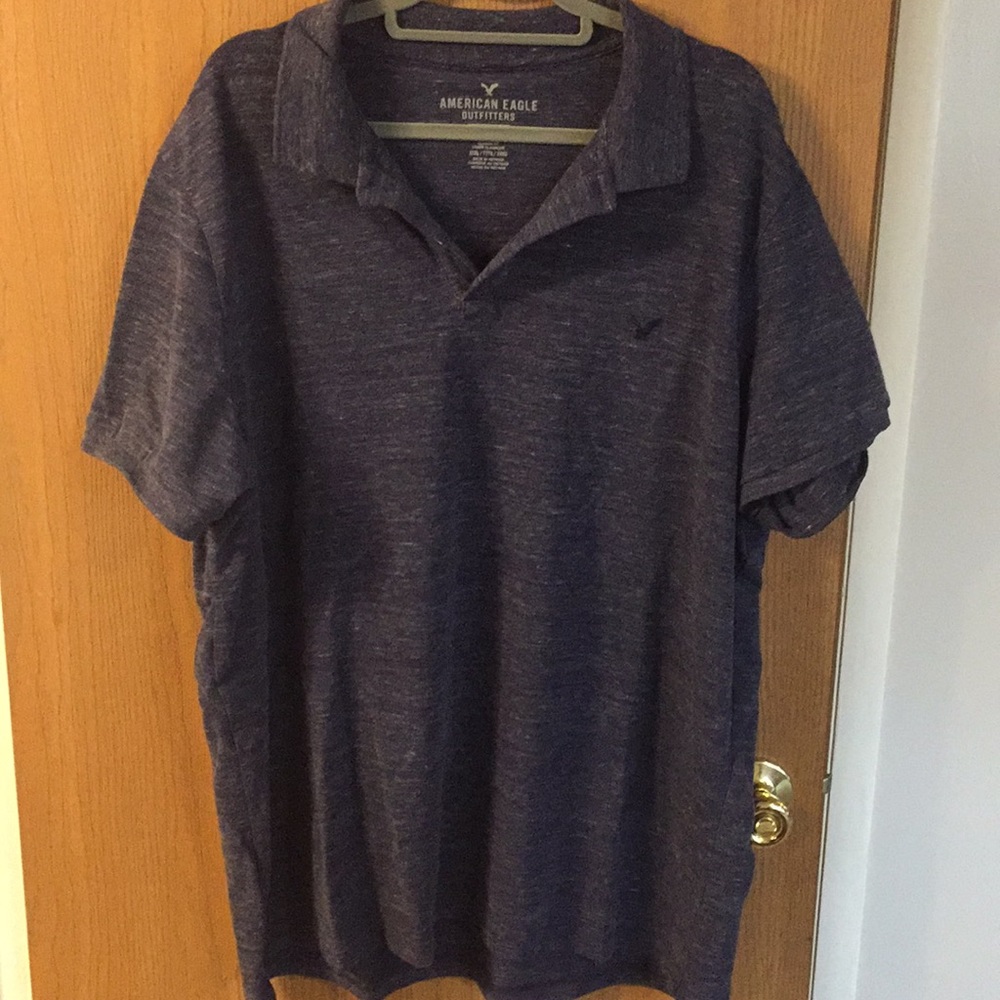 AMERICAN EAGLE men’s navy polo size XXXL